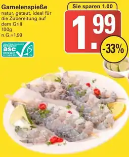 WEZ Garnelenspieẞe Angebot