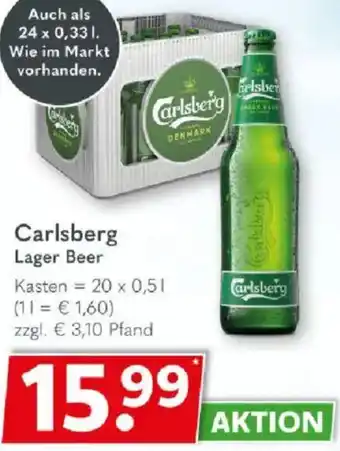 Getränkeland Carlsberg Lager Beer Angebot