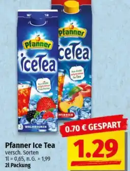 NP Discount Pfanner Ice Tea Angebot