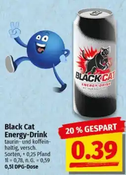 NP Discount Black Cat Energy-Drink Angebot