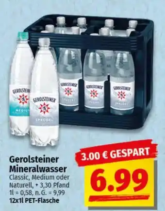 NP Discount Gerolsteiner Mineralwasser Angebot