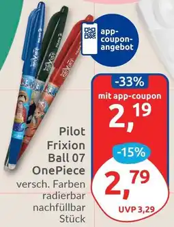 Budni Pilot Frixion Ball 07 OnePiece Angebot