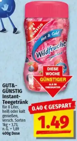 NP Discount GUT&GÜNSTIG Instant- Teegetränk Angebot