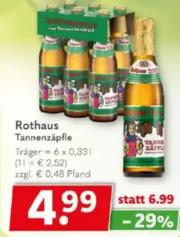 Getränkeland Rothaus Tannenzäpfle Angebot