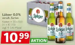 Getränkeland Lübzer 0.0% Angebot