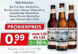 Getränkeland Störtebeker Bio Frei-Bier Alkoholfrei Angebot