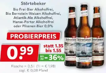 Getränkeland Störtebeker Bio Frei-Bier Alkoholfrei Angebot