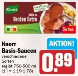 Hit Knorr Basis-Saucen Angebot