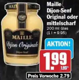 Hit Maille Dijon-Senf Original oder mittelscharf Angebot
