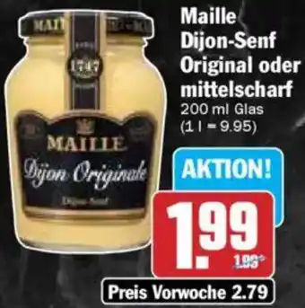 Hit Maille Dijon-Senf Original oder mittelscharf Angebot