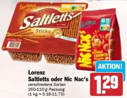 Hit Lorenz Saltletts oder Nic Nac's Angebot