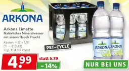 Getränkeland Arkona Limette Natürliches Mineralwasser Angebot