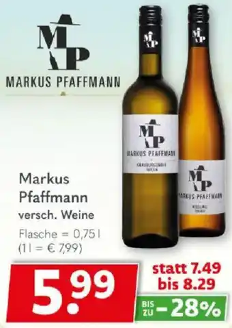Getränkeland Markus Pfaffmann Weine Angebot