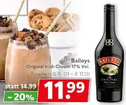 Getränkeland Baileys Original Irish Cream Angebot