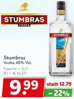 Getränkeland Stumbras Vodka Angebot