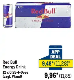METRO Red Bull Energy Drink Angebot