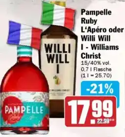 Hit Pampelle Ruby L'Apéro oder Willi Will Angebot