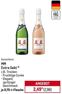 METRO MM Extra Sekt Angebot