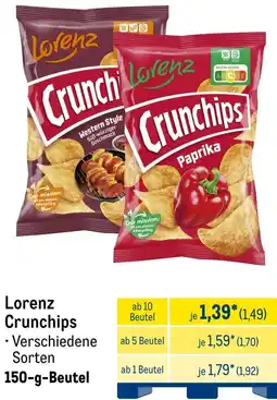 METRO Lorenz Crunchips Angebot