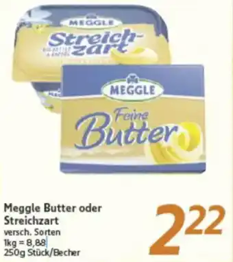 inkoop Meggle Butter oder Streichzart Angebot