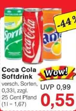 Jawoll Coca-Cola Softdrink Angebot
