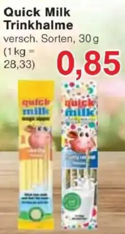 Jawoll Quick Milk Trinkhalme Angebot