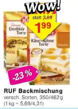 Jawoll RUF Backmischung Angebot