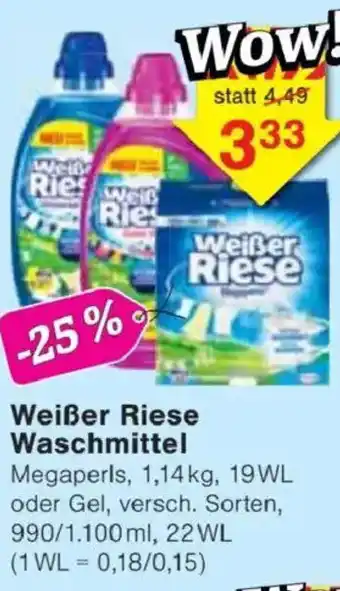 Jawoll Weißer Riese Waschmittel Angebot