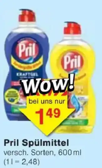 Jawoll Pril Spülmittel Angebot