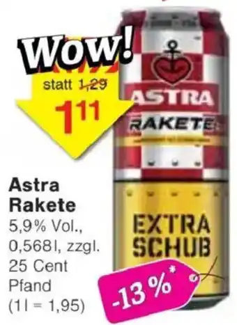 Jawoll Astra Rakete Angebot