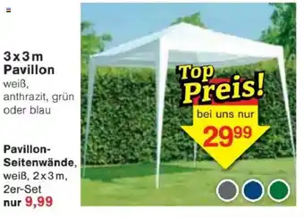 Jawoll 3x3m Pavillon Angebot