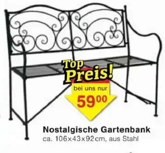 Jawoll Nostalgische Gartenbank Angebot