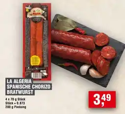 Handelshof LA ALGERIA SPANISCHE CHORIZO BRATWURST Angebot
