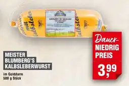 Handelshof MEISTER BLUMBERG'S KALBSLEBERWURST Angebot