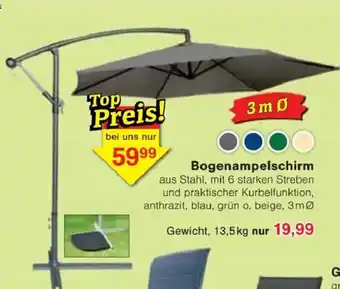Jawoll Bogenampelschirm Angebot