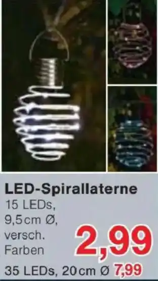 Jawoll LED-Spirallaterne Angebot