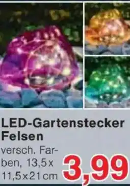 Jawoll LED-Gartenstecker Felsen Angebot