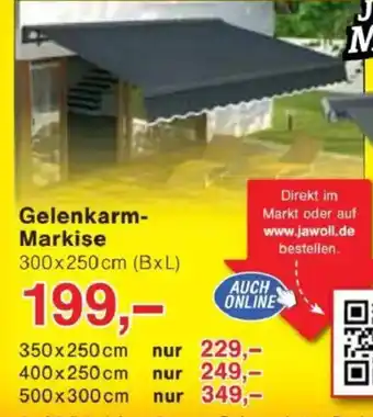 Jawoll Gelenkarm- Markise Angebot