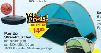 Jawoll Pop-Up Strandmuschel Angebot