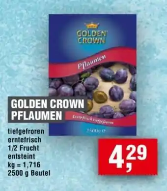 Handelshof GOLDEN CROWN PFLAUMEN Angebot