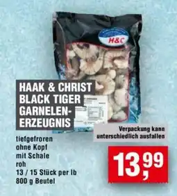 Handelshof HAAK & CHRIST BLACK TIGER GARNELEN- ERZEUGNIS Angebot