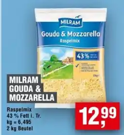 Handelshof MILRAM Gouda & Mozzarella Raspelmix Angebot