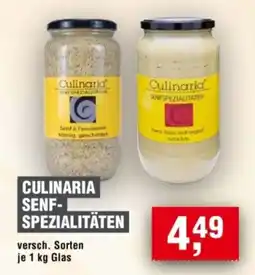 Handelshof CULINARIA SENF- SPEZIALITÄTEN Angebot