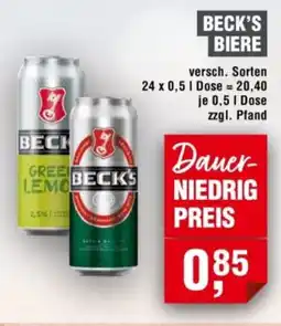 Handelshof BECK'S BIERE Angebot