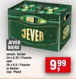 Handelshof JEVER BIERE Angebot