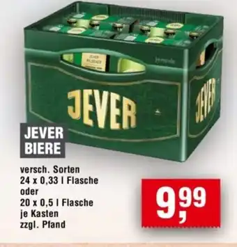 Handelshof JEVER BIERE Angebot