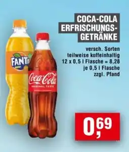 Handelshof COCA-COLA ERFRISCHUNGS- GETRÄNKE Angebot