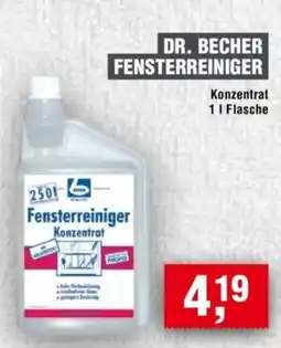 Handelshof DR. BECHER FENSTERREINIGER Angebot