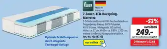 Lidl 7 Zonen TFK Boxspring Matratze Angebot