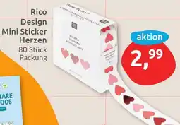 Budni Rico Design Mini Sticker Herzen Angebot
